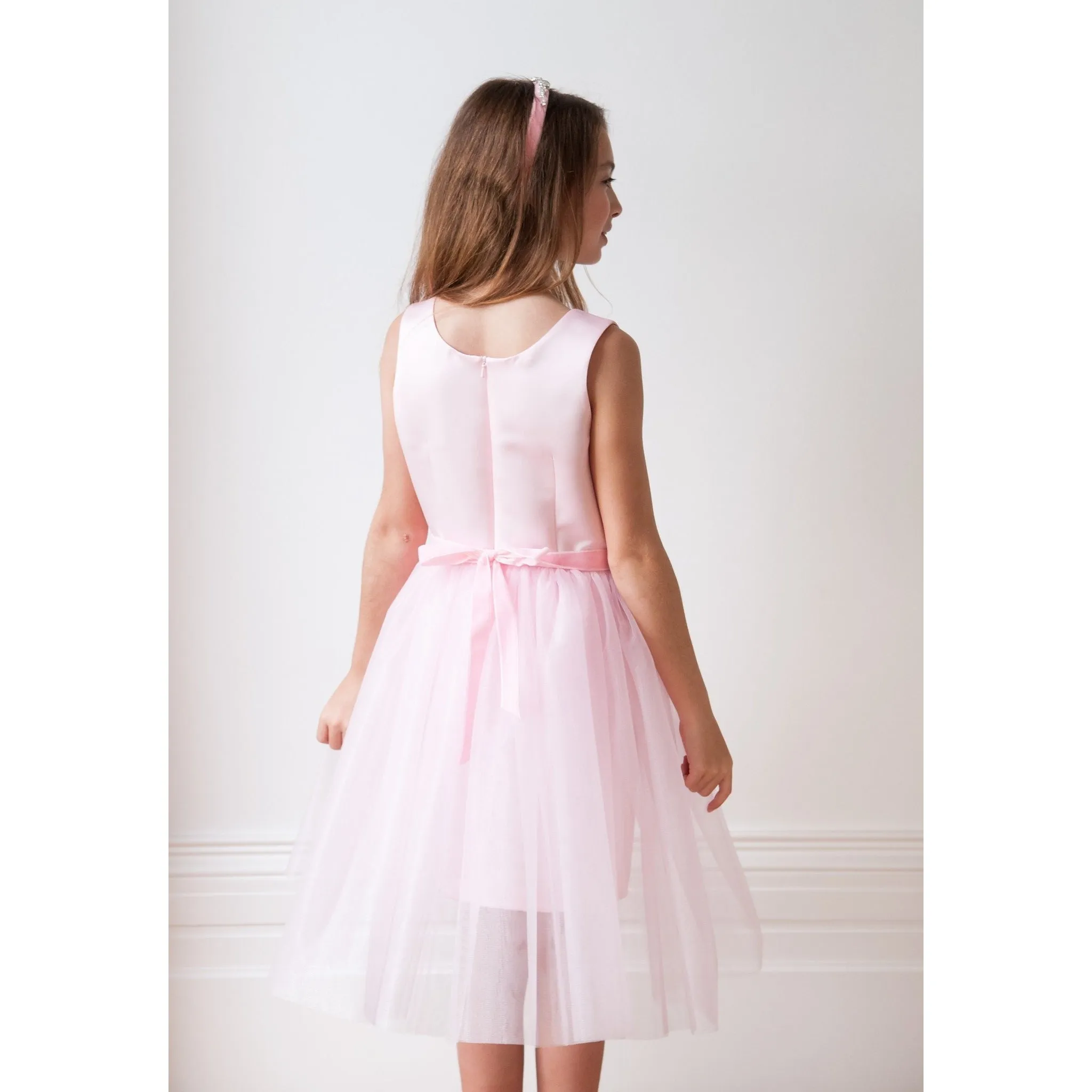 David Charles Pink Ballerina Dress #7149