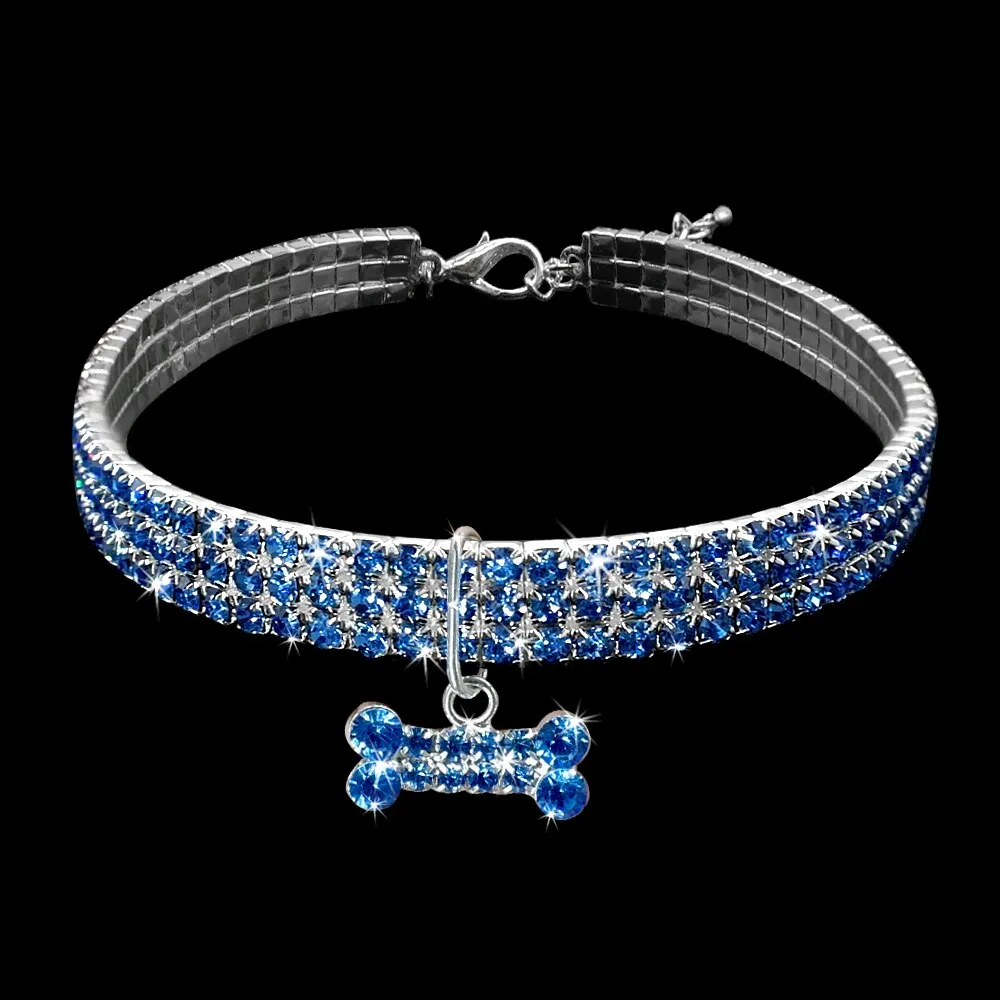 Diamond Rhinestone Small Pet Collar