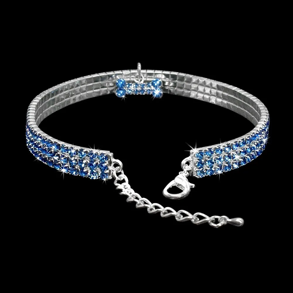 Diamond Rhinestone Small Pet Collar