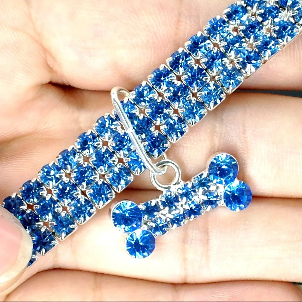 Diamond Rhinestone Small Pet Collar