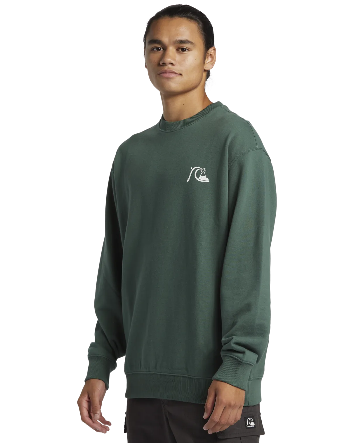 DNA Bubble Logo Sweatshirt in Forest