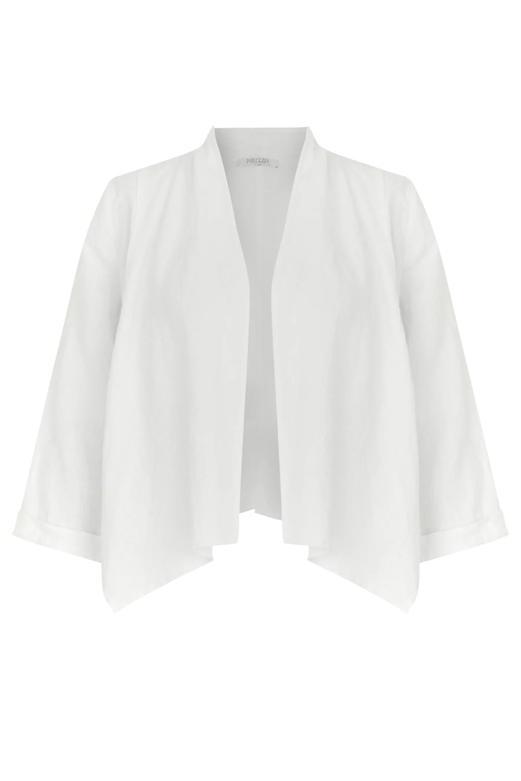 Dolcezza Crop Linen Jacket - Available in 2 Colours