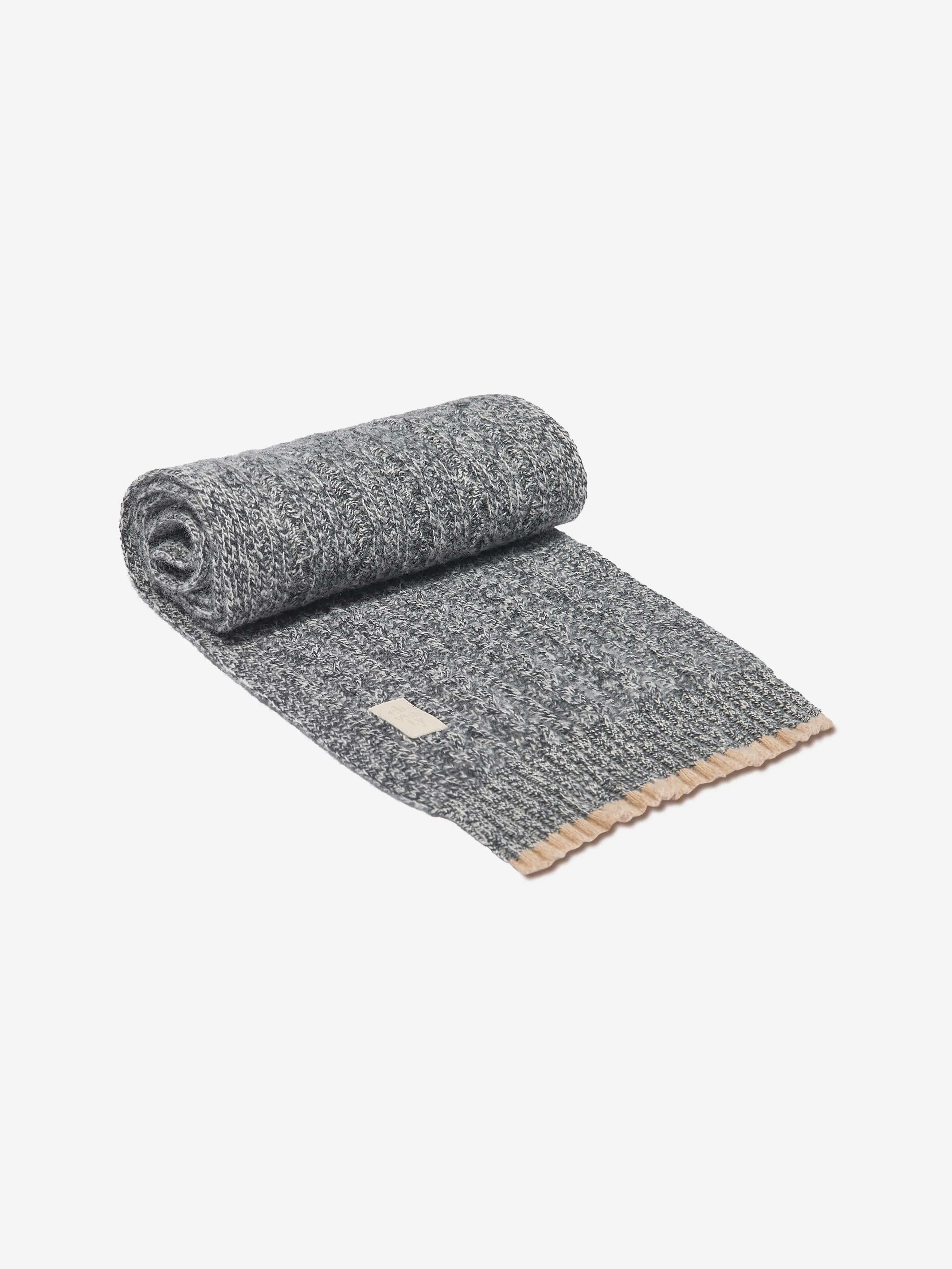 Eleventy Boys Wool Scarf in Navy