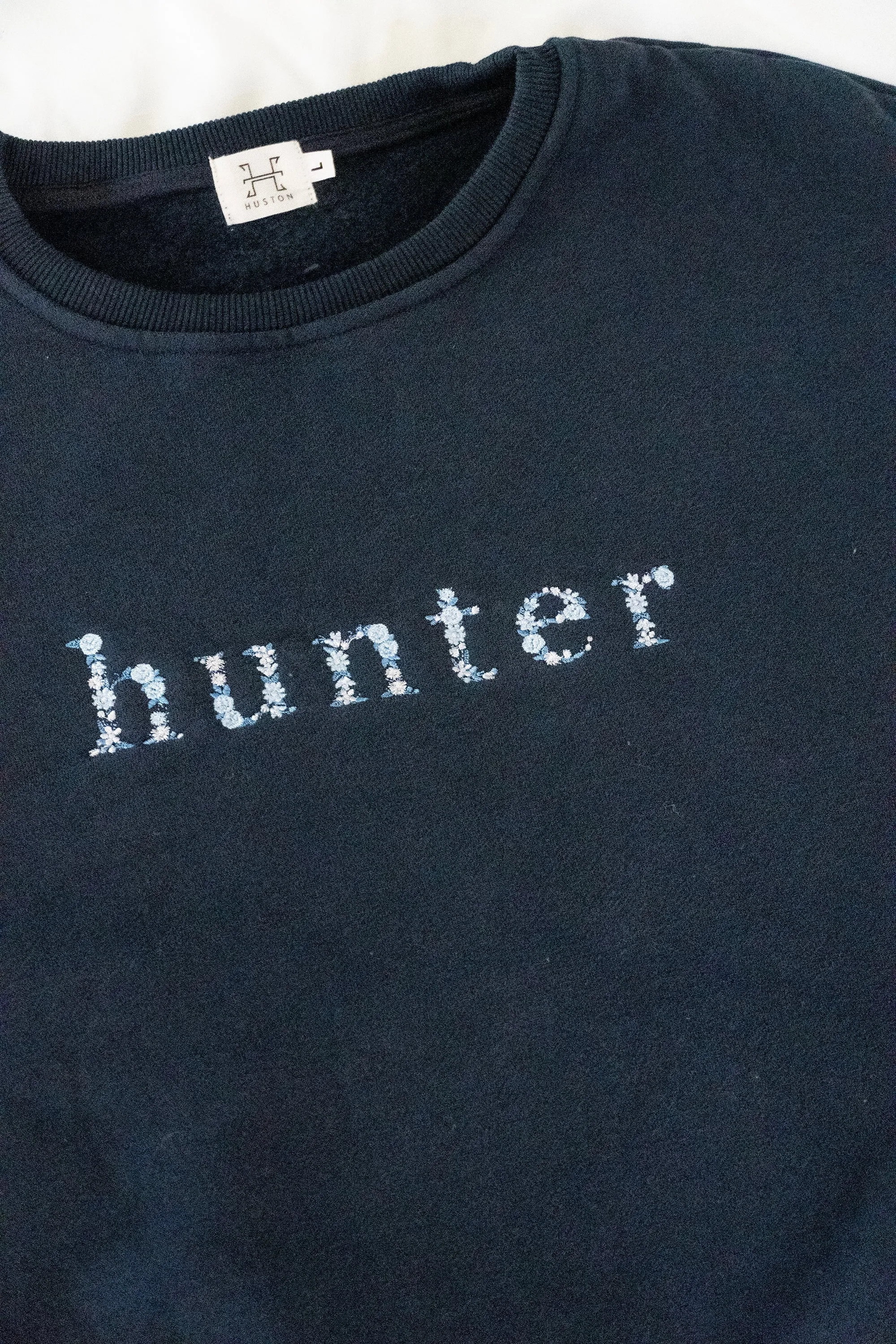 Ellany Navy "HUNTER" Sweatshirt - Blue Ombre