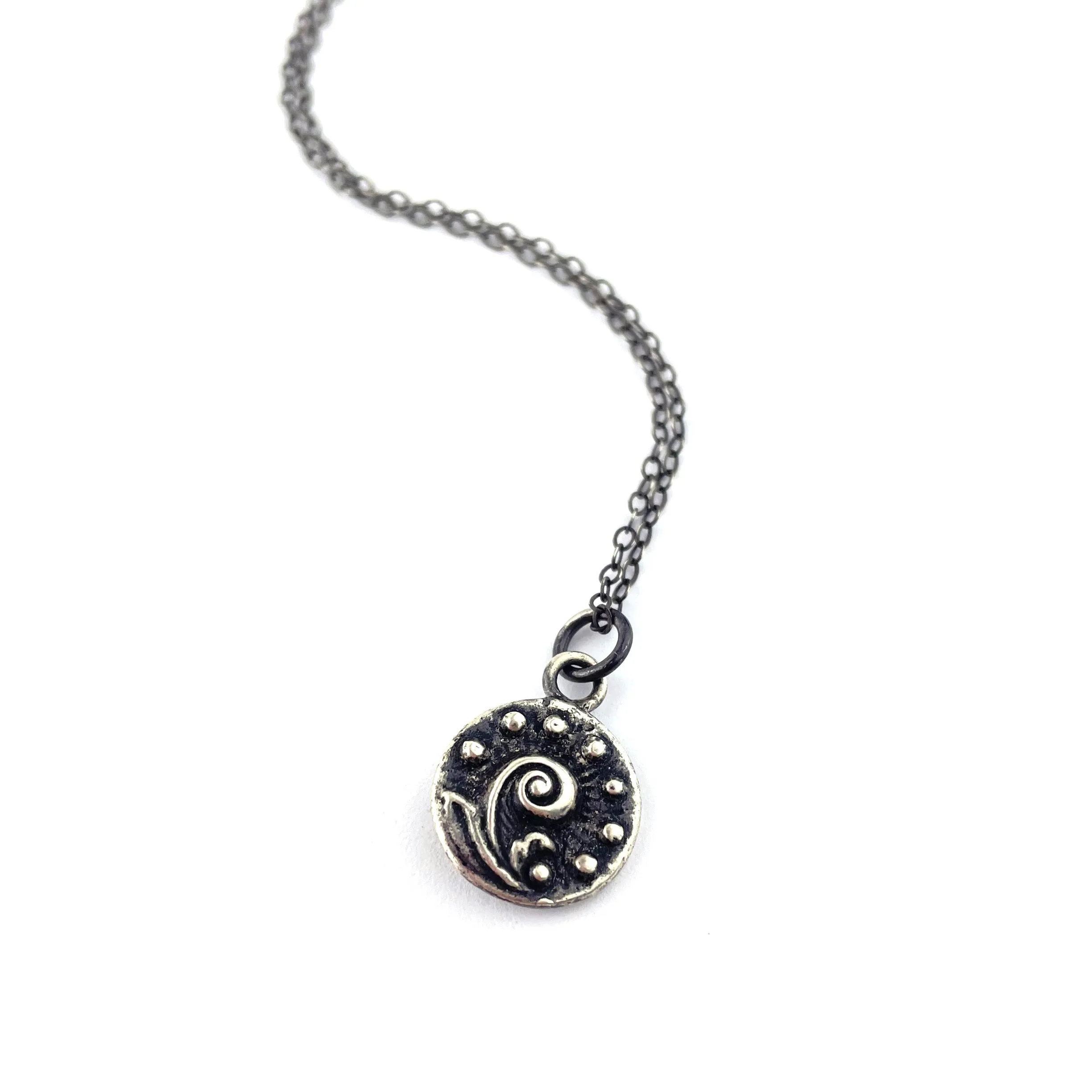 EMERGENCE Charm Necklace - SILVER