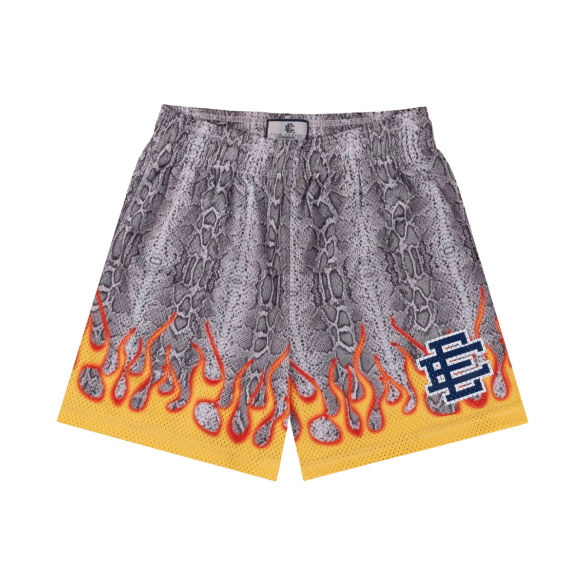 Eric Emanuel EE Shorts Grey Snake Skin