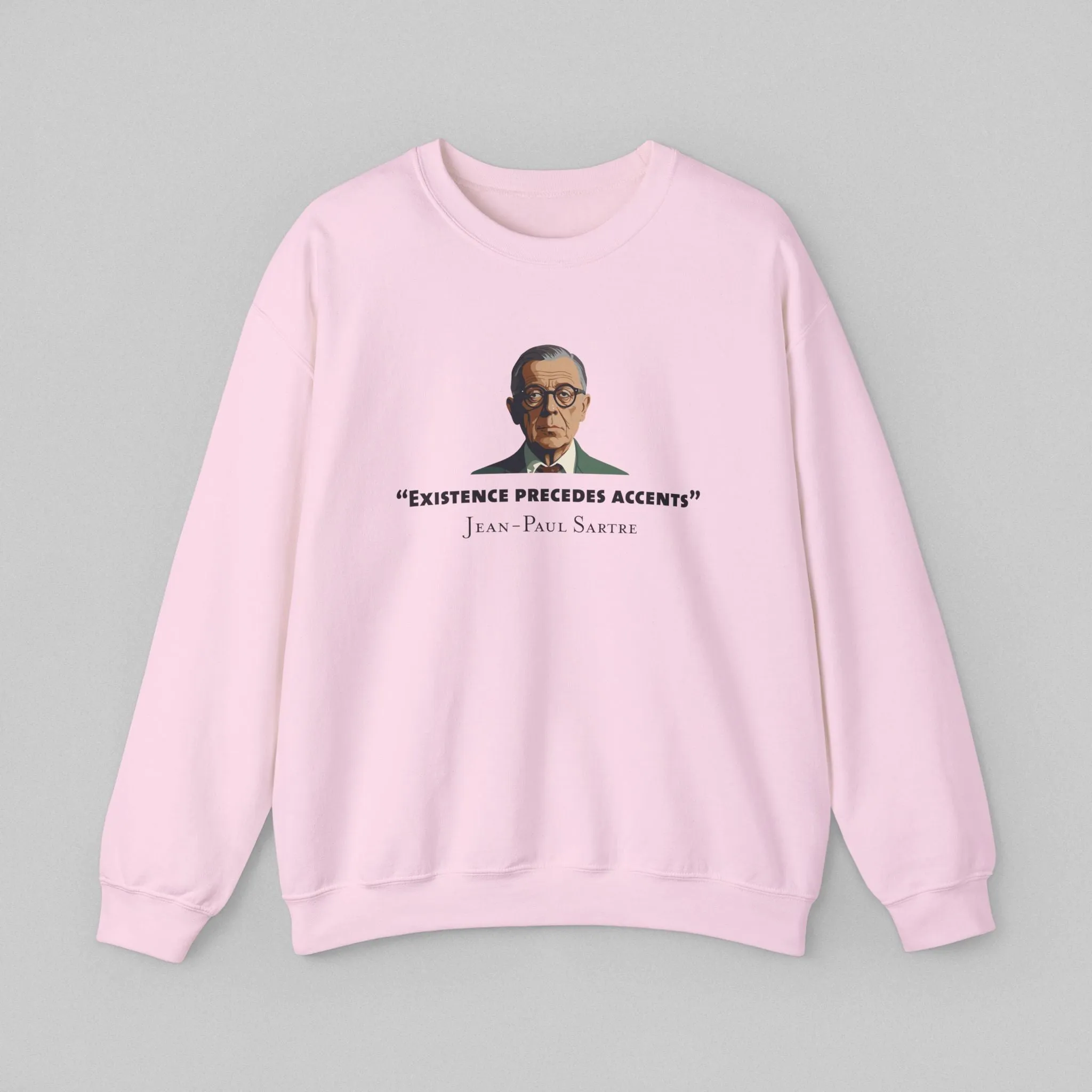 Existence Precedes - Sartre Women's Sweatshirt