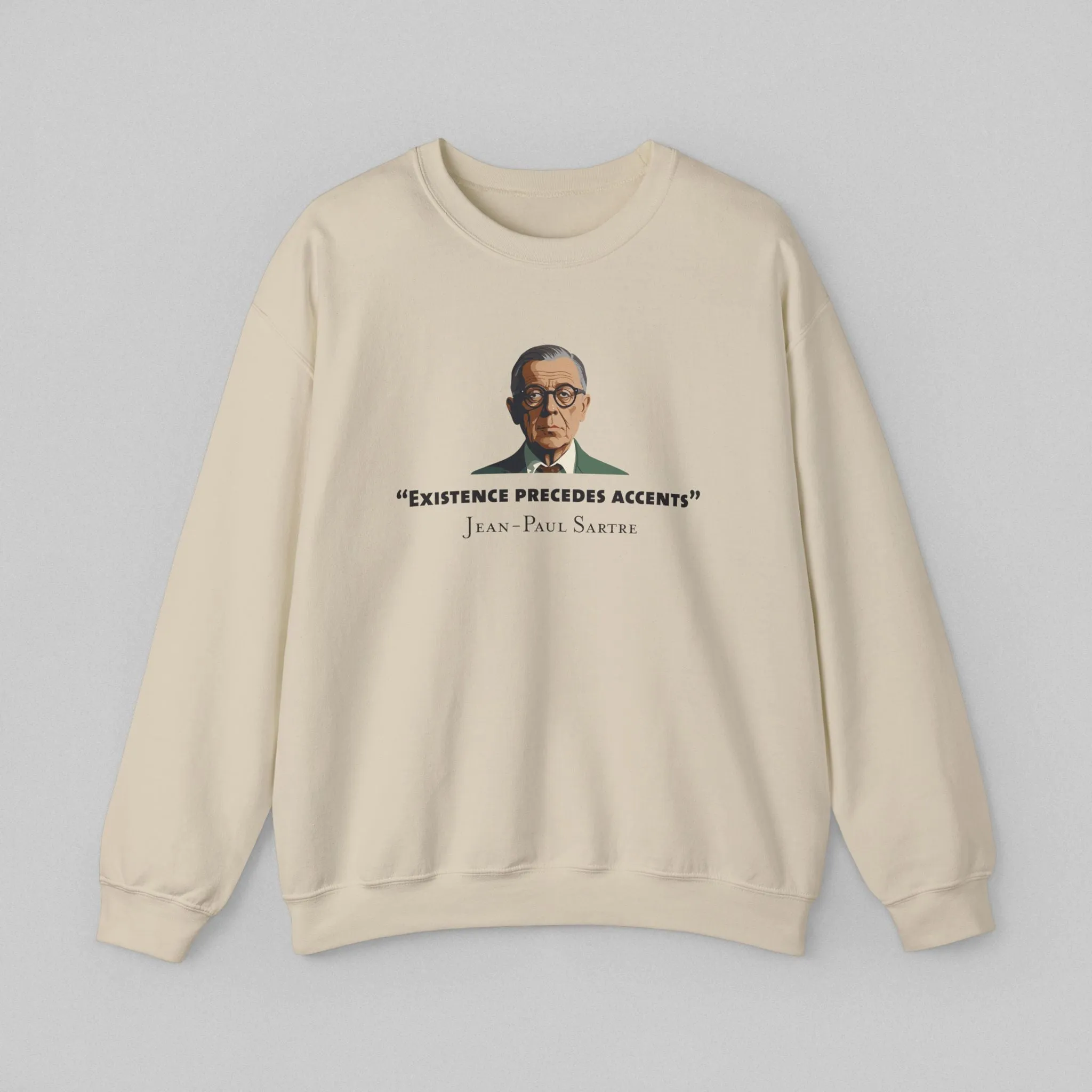 Existence Precedes - Sartre Women's Sweatshirt