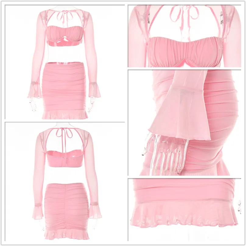 Experience The Night With Me Skirt Set