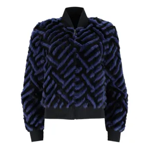 Fendi Mink Fur Bomber Jacket. Size 38IT