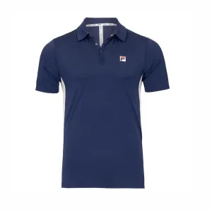 Fila Essentials Performance Iconic Settanta Polo (Men's) - Fila Navy/Angora