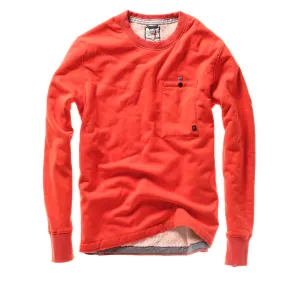 Fleece Pocket Crew Orange