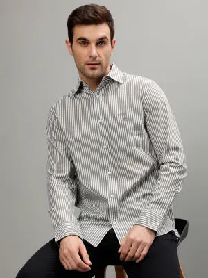 Gant Green Fashion Striped Regular Fit Shirt