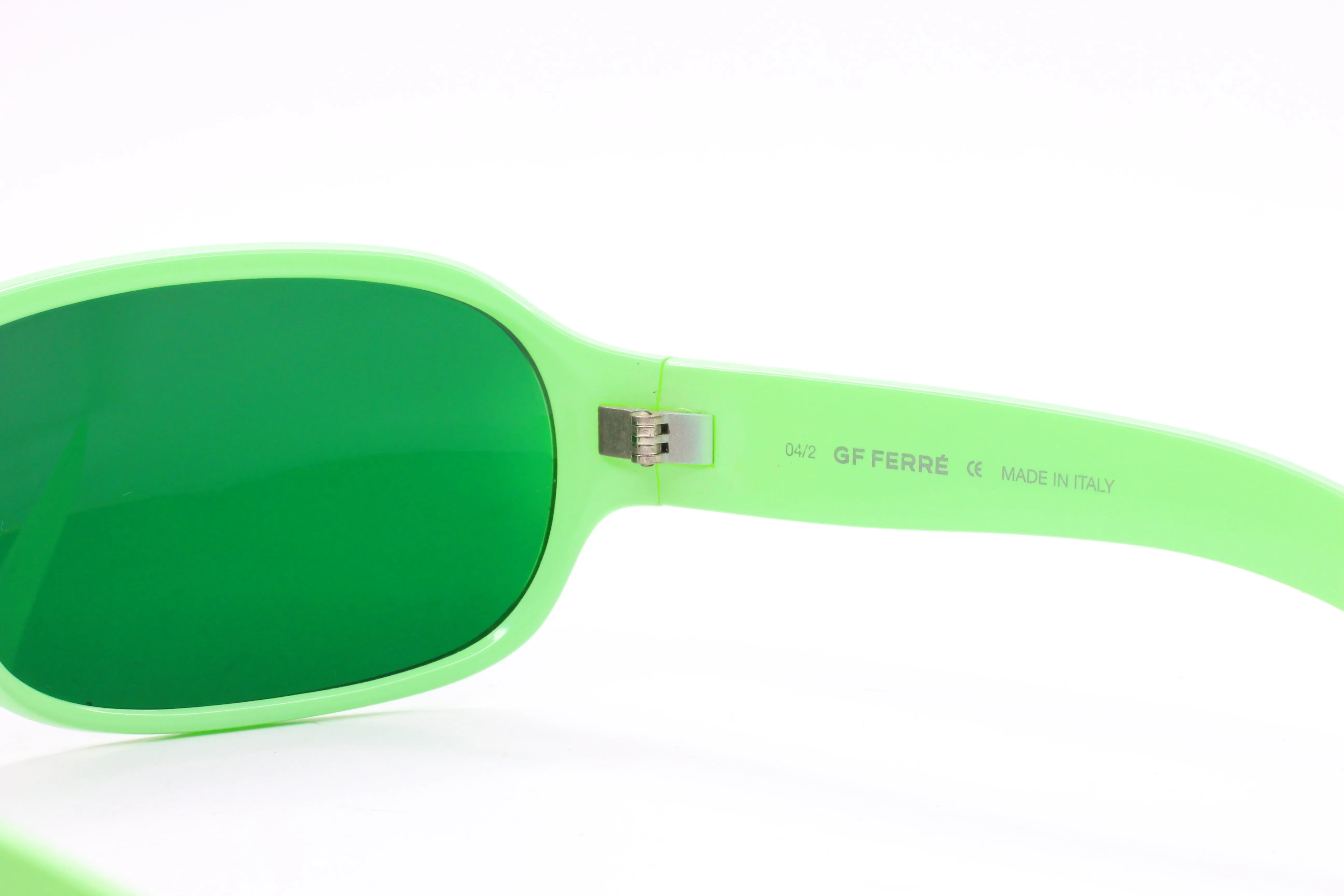 Gianfranco Ferre FF52012 Light Green G15 Acetate Designer Italy Sunglasses