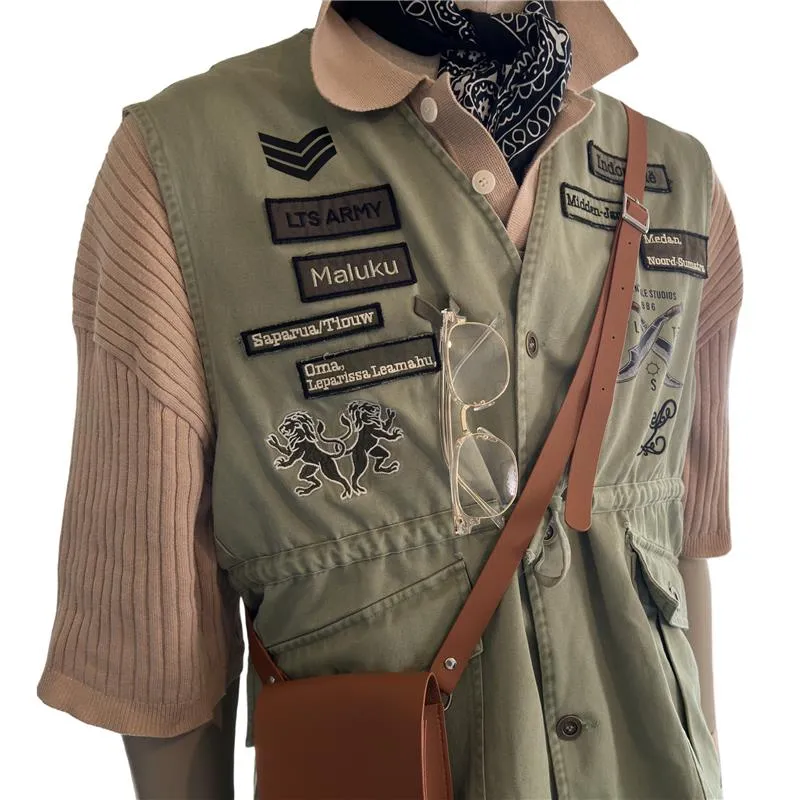 Gilet - Army Inspired - 100% Cotton