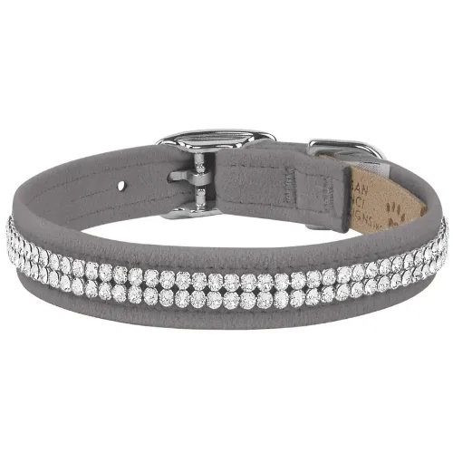 Giltmore 2 Row Collar — Platinum