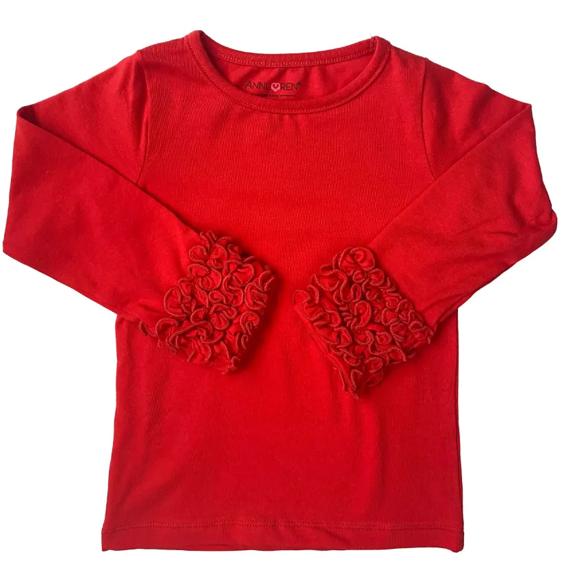 Girls Ruffle Layering T-shirt