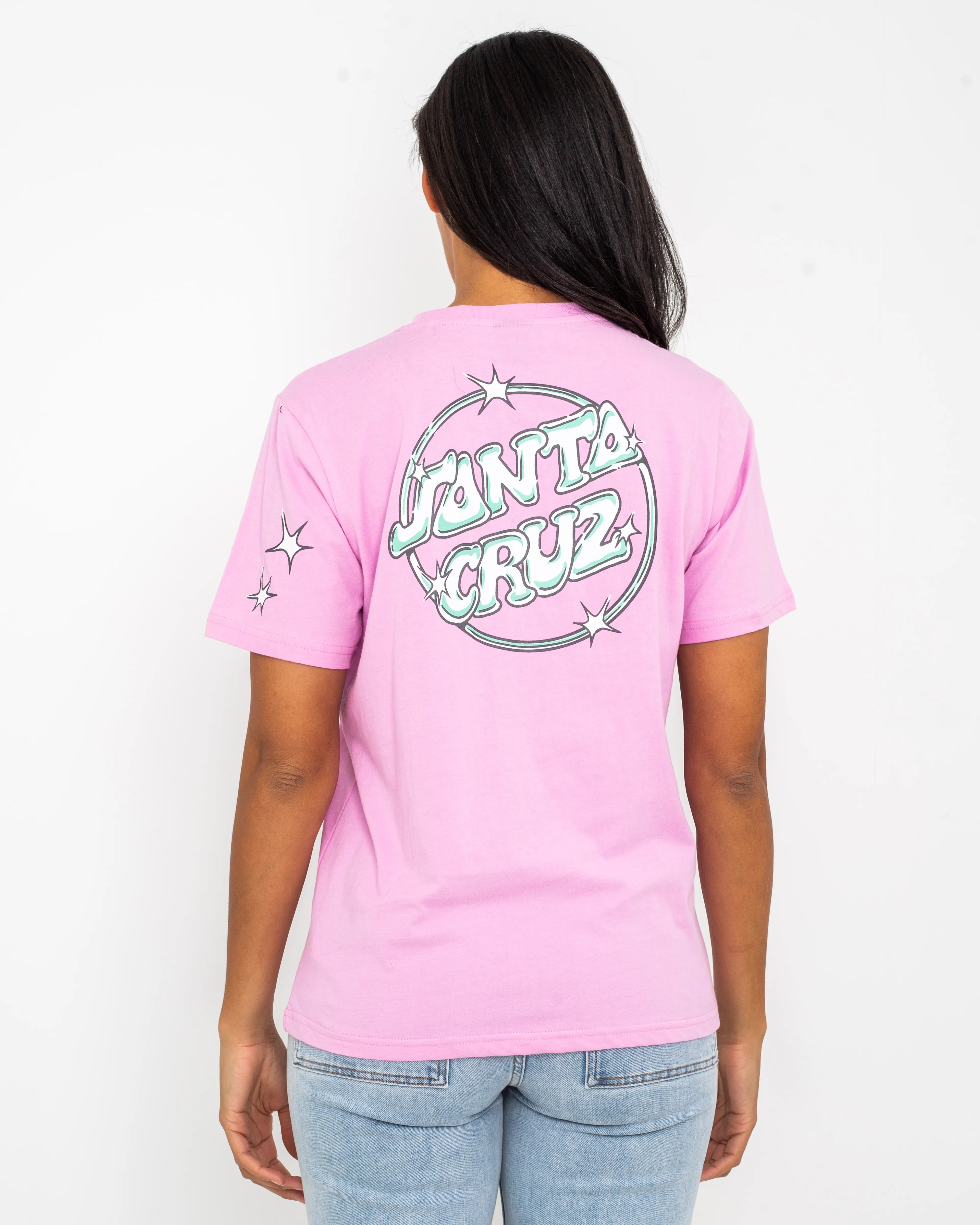 Glint T-Shirt in Fondant Pink