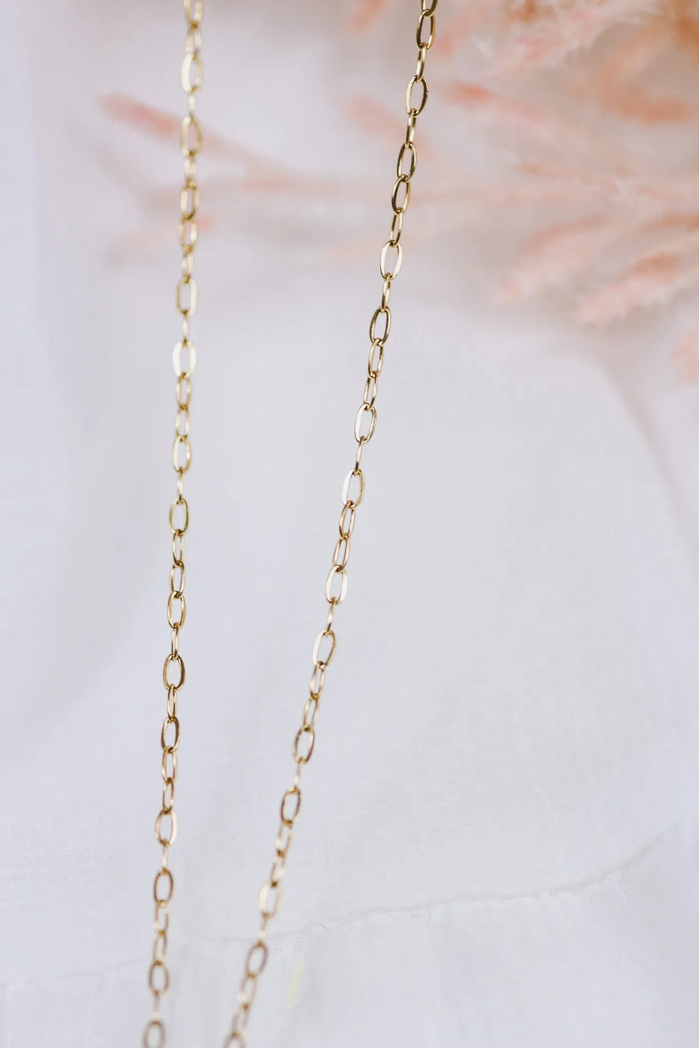 Gold J Initial Necklace