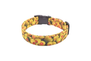 Green Olives Dog Collar