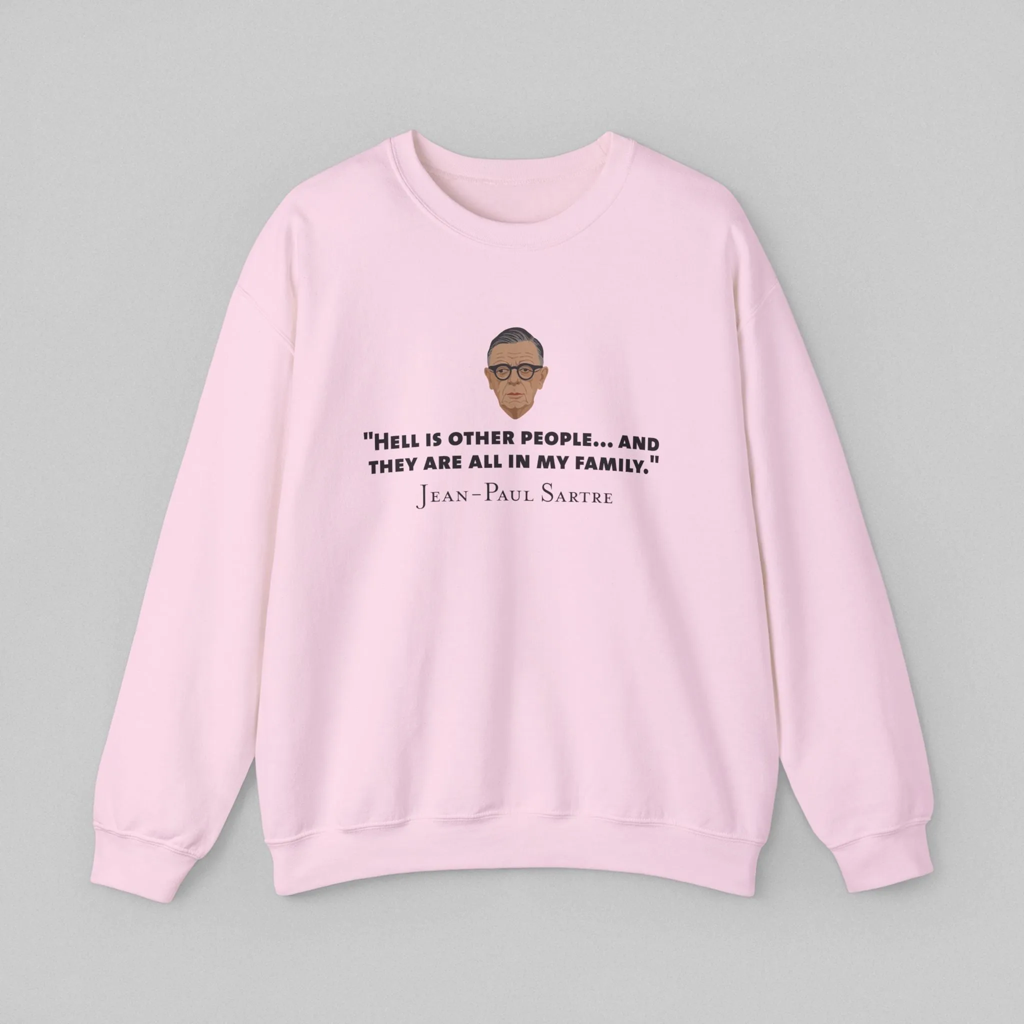 Hell is other people - Sartre Women's Sweatshirt