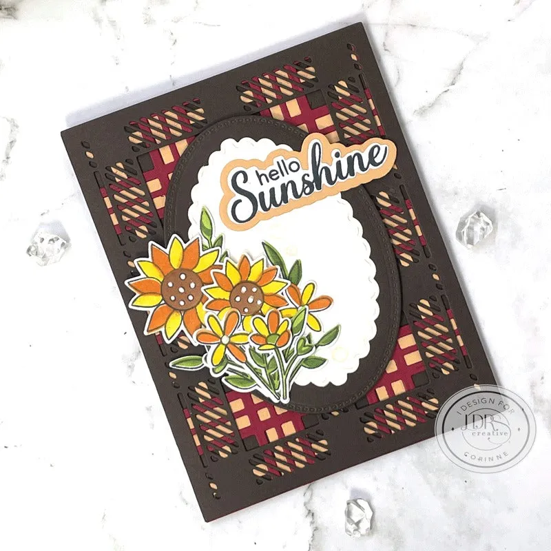 Hello Sunshine Layering Stencils - 4 Pack