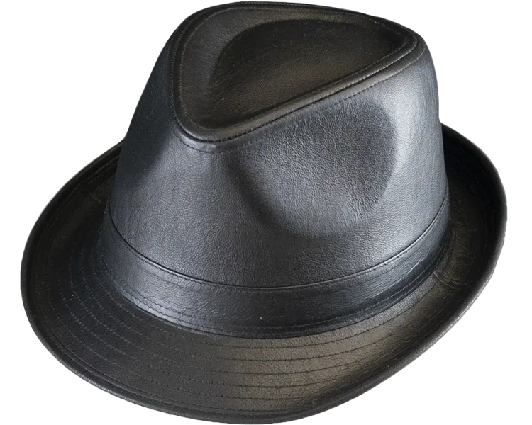 Henschel Hat Company | High Roller Leather Fedora