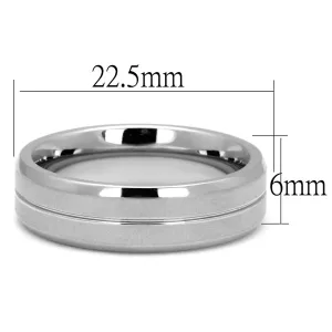 High polished (no plating) Stainless Steel Ring with No Stone for Women Style TK2917