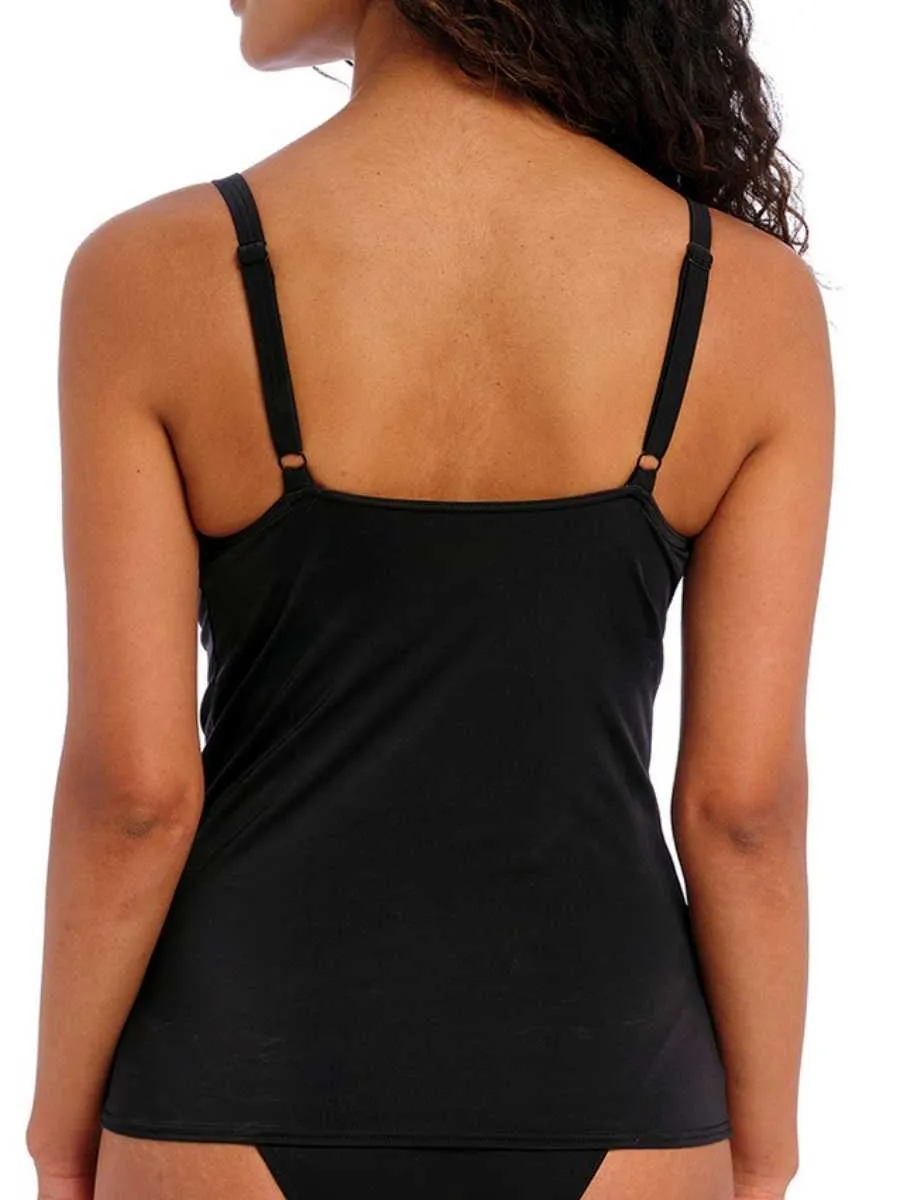 Jewel Cove Tankini - Plain Black