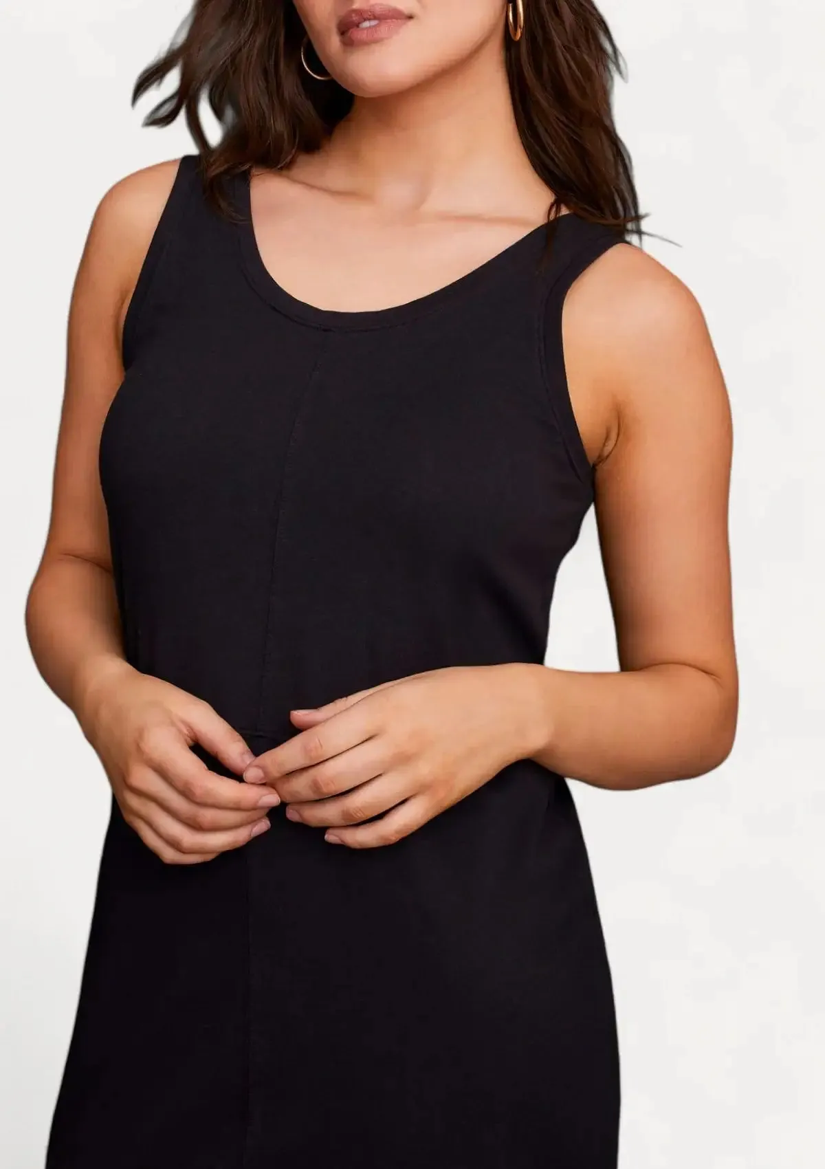 Juliette Sleeveless Dress - Black