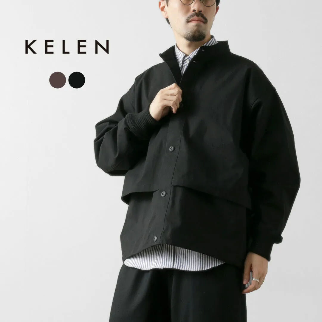 KELEN / Layering Ribbed Shirt Jacket