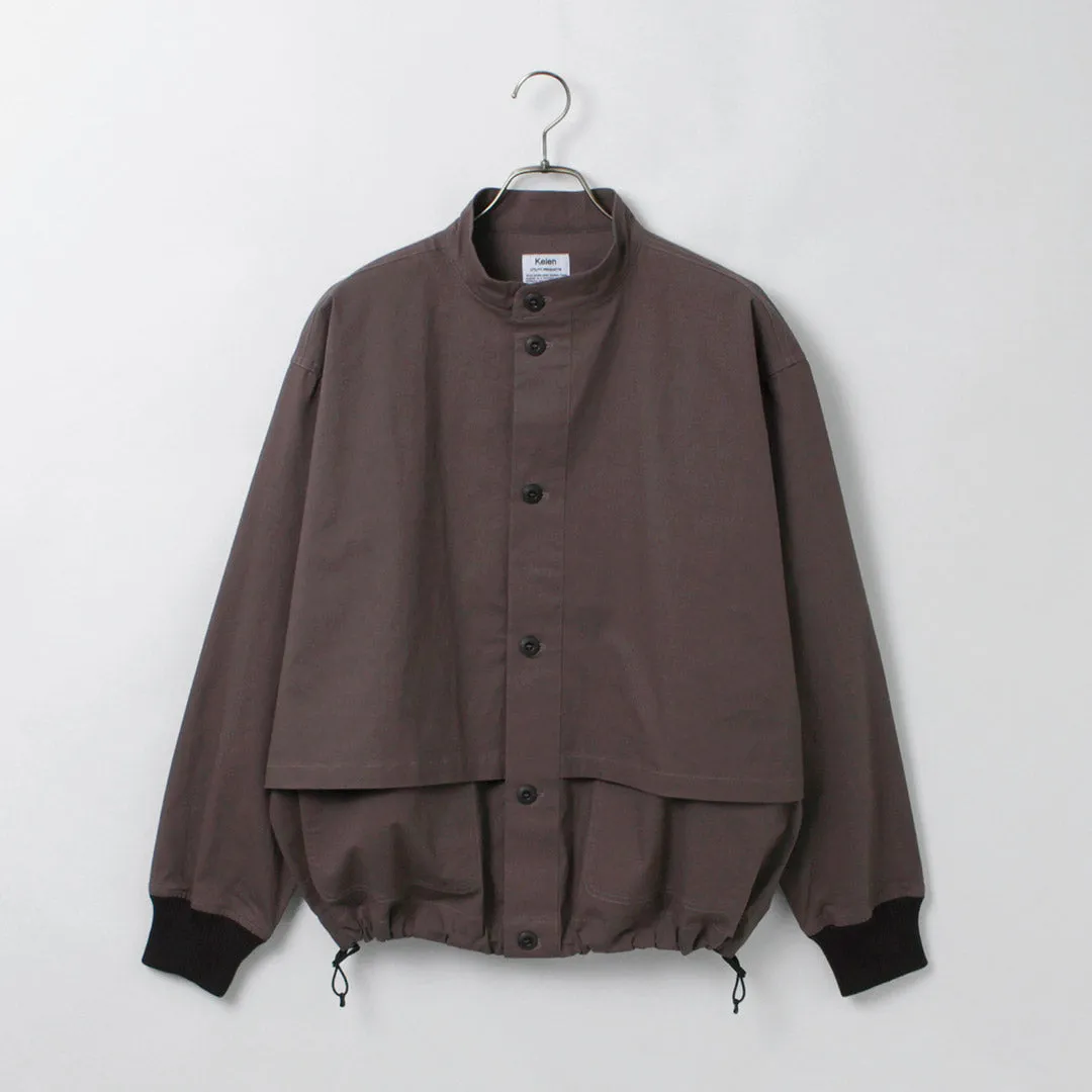 KELEN / Layering Ribbed Shirt Jacket