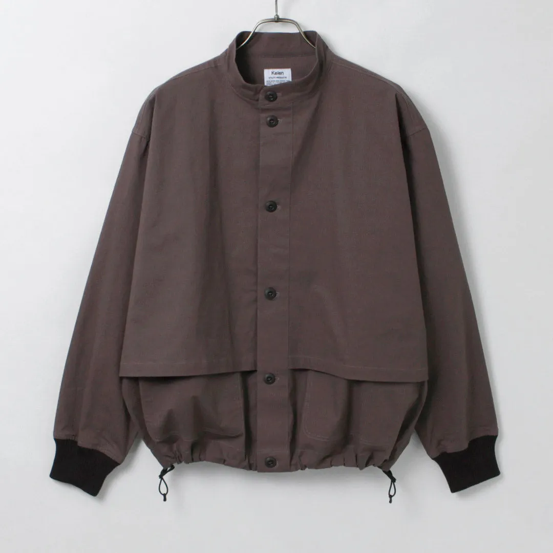 KELEN / Layering Ribbed Shirt Jacket