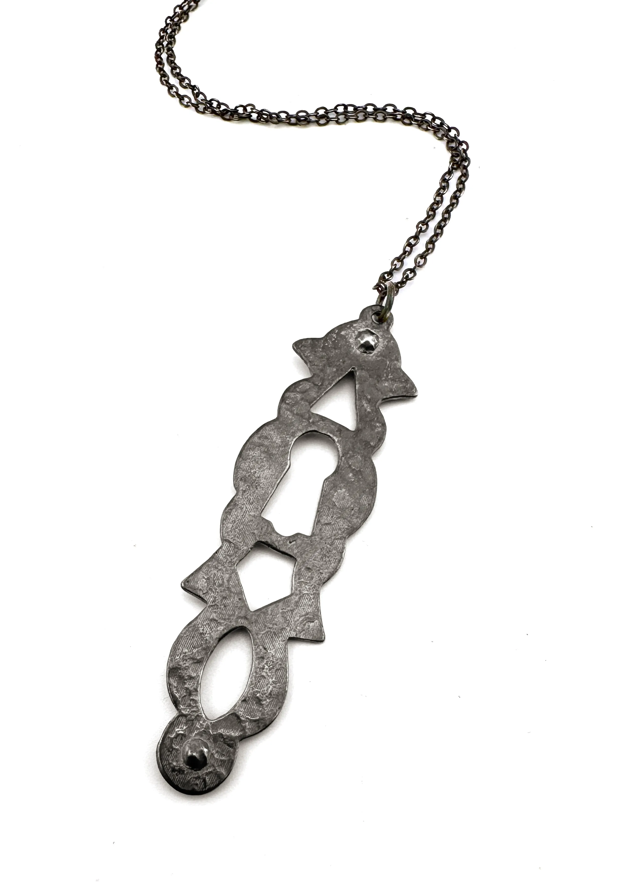 KEYHOLE Necklace - Silver