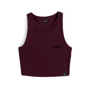 Kids Racer Vest Top- Maroon