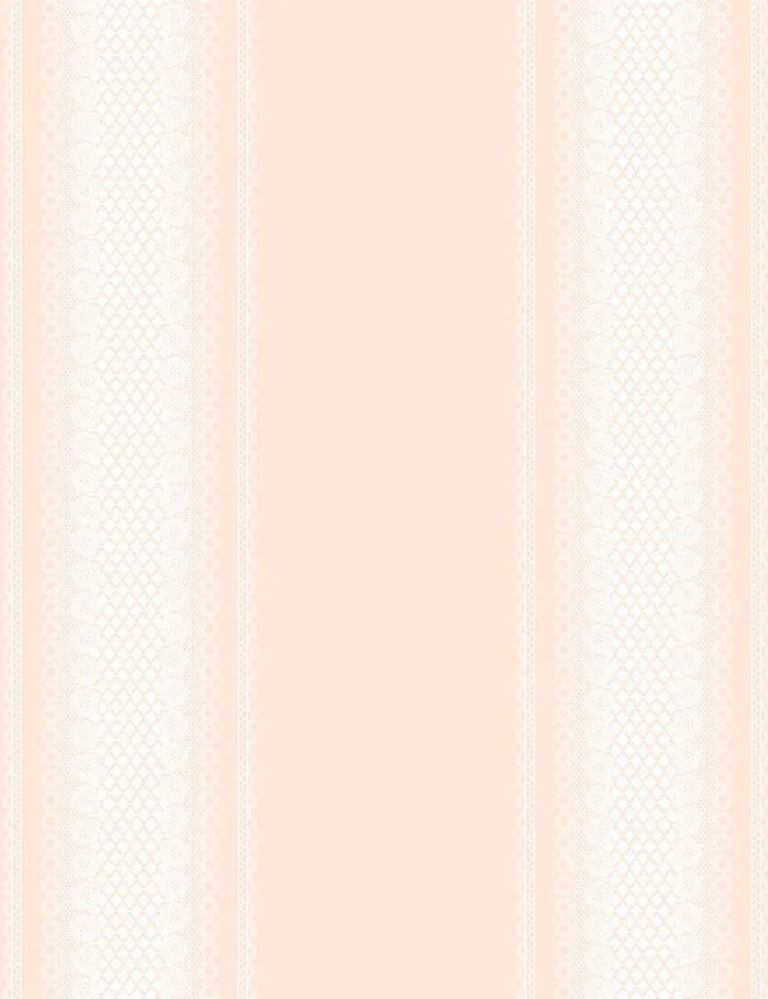 'Lace Front' Wallpaper by Nathan Turner - Peach