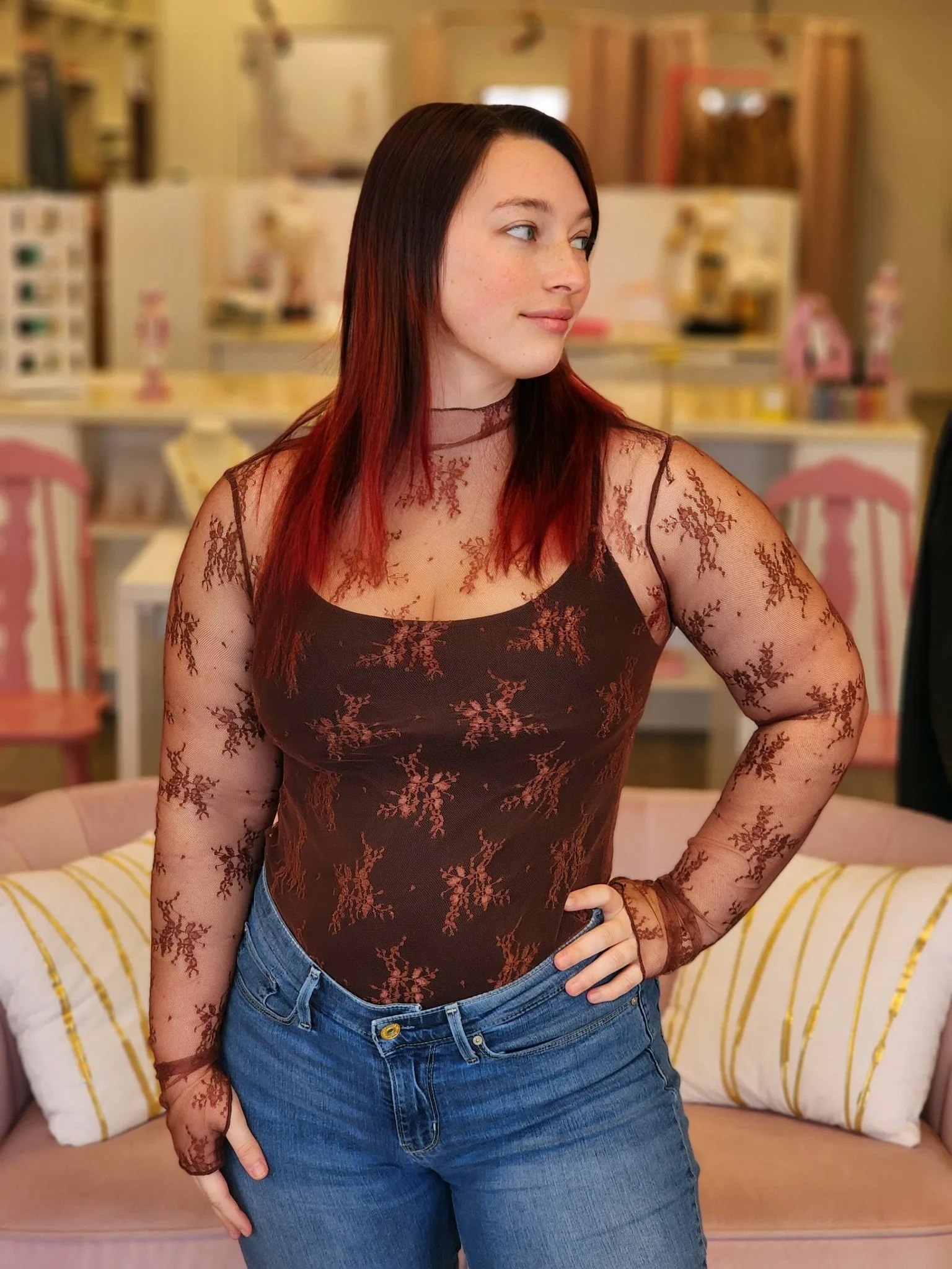 Lavish Sheer Top