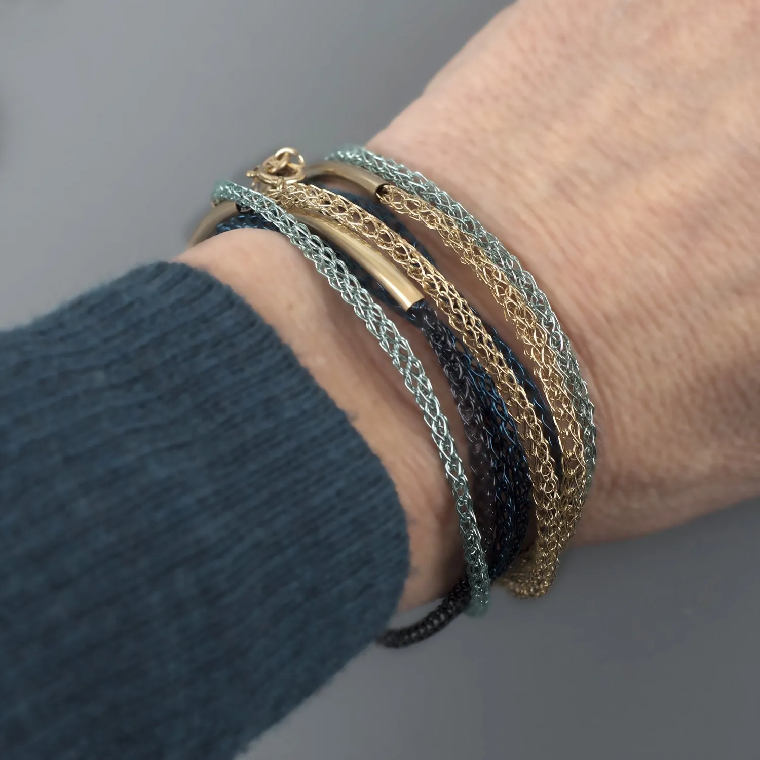 Layering Bracelet  - Wire Jewelry pattern