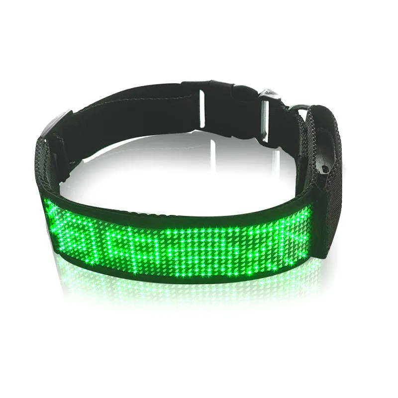 LED luminous pet collar