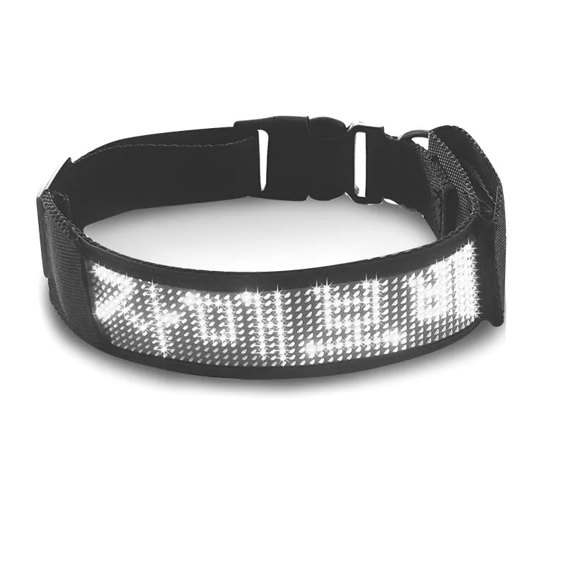 LED luminous pet collar