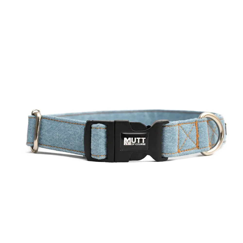 Light Blue Denim Collar