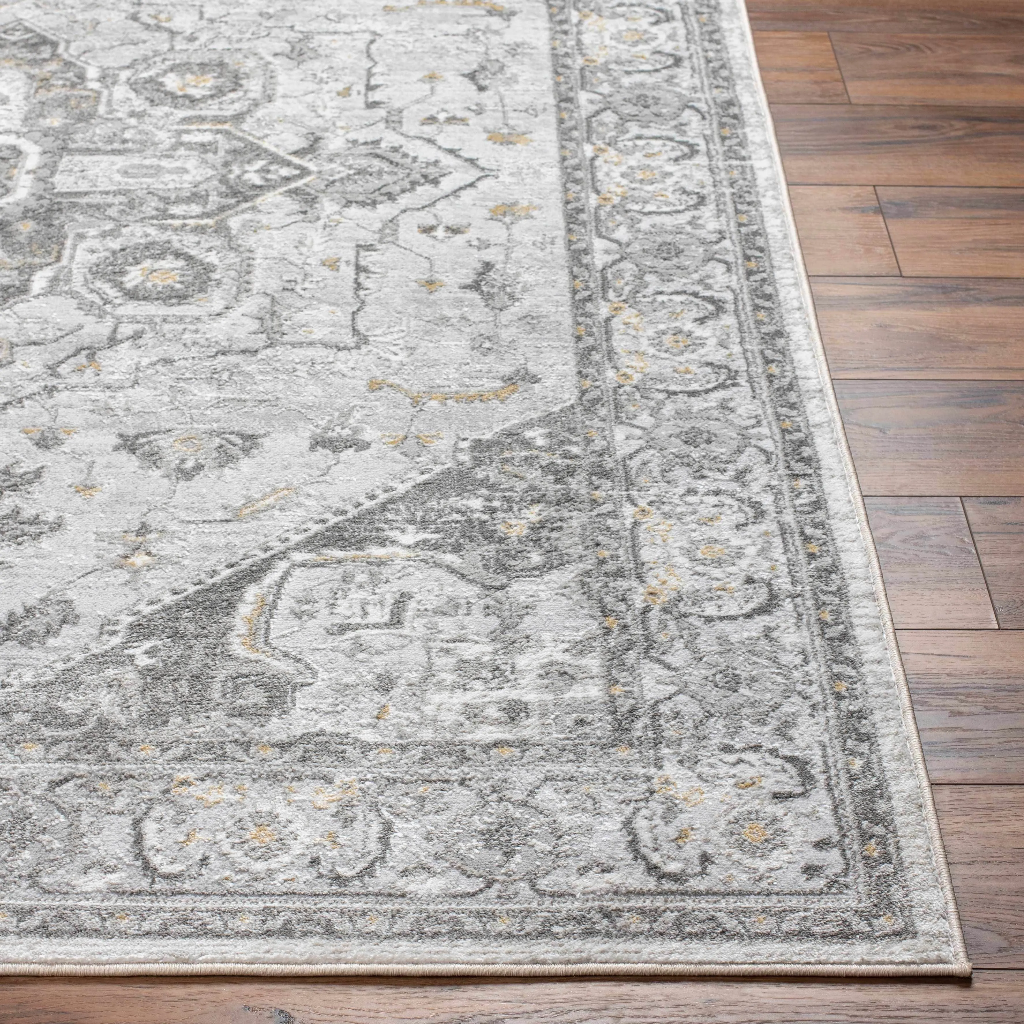 Liverpool Light Gray Area Rug