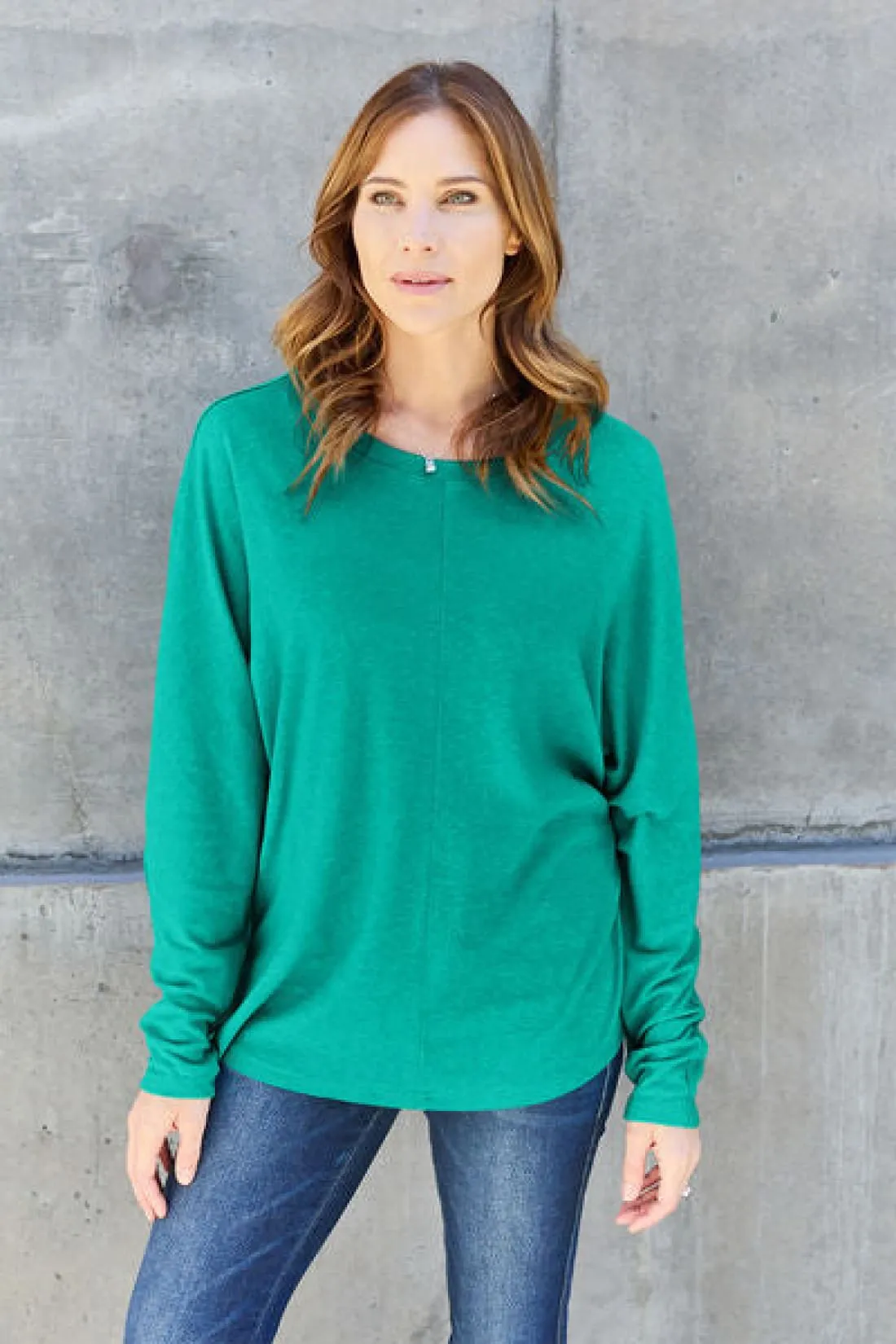 Long Sleeve Oversized Layering Tee