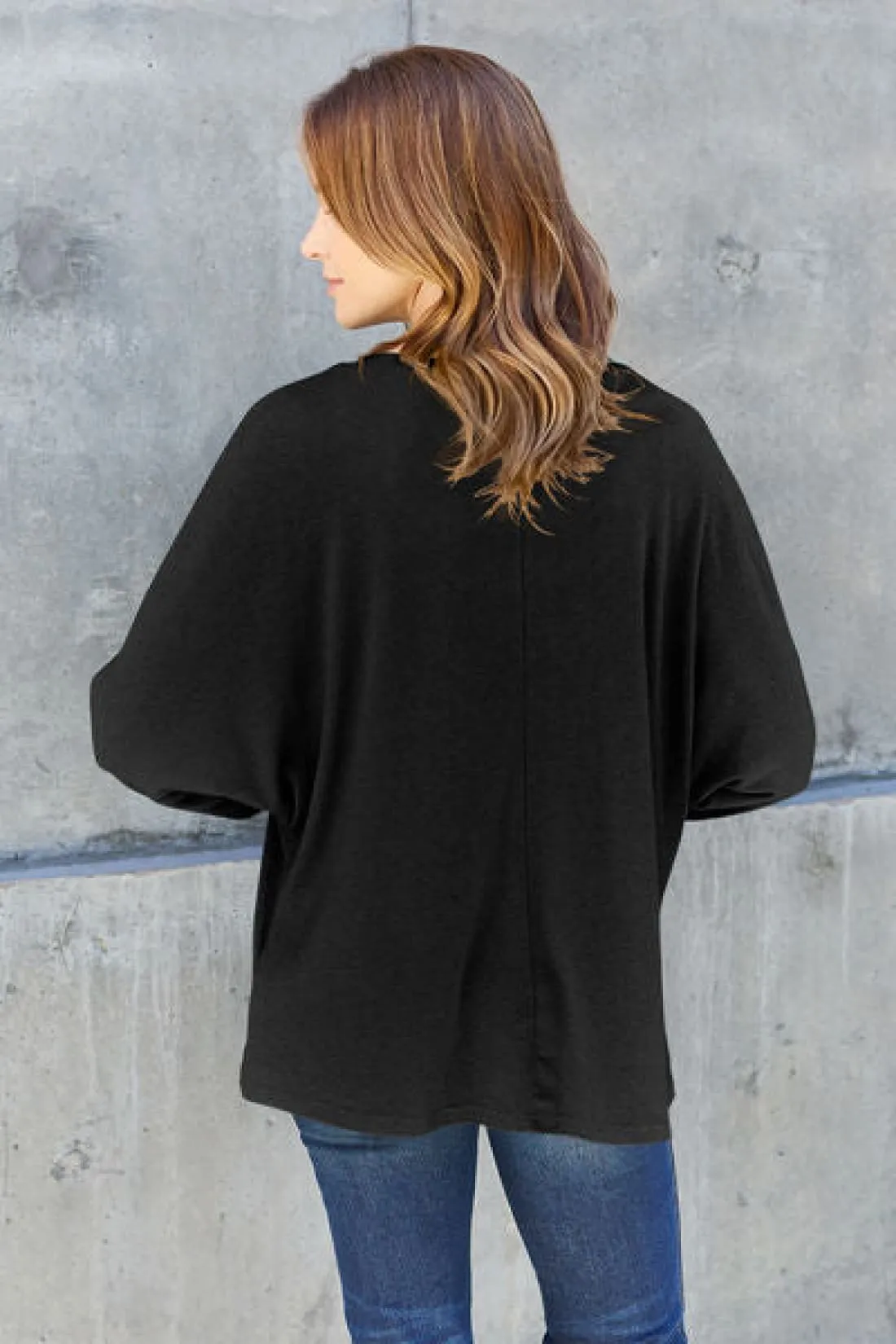 Long Sleeve Oversized Layering Tee