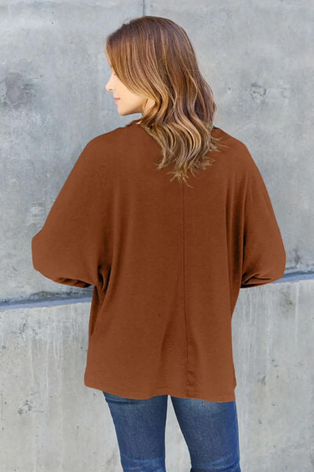 Long Sleeve Oversized Layering Tee