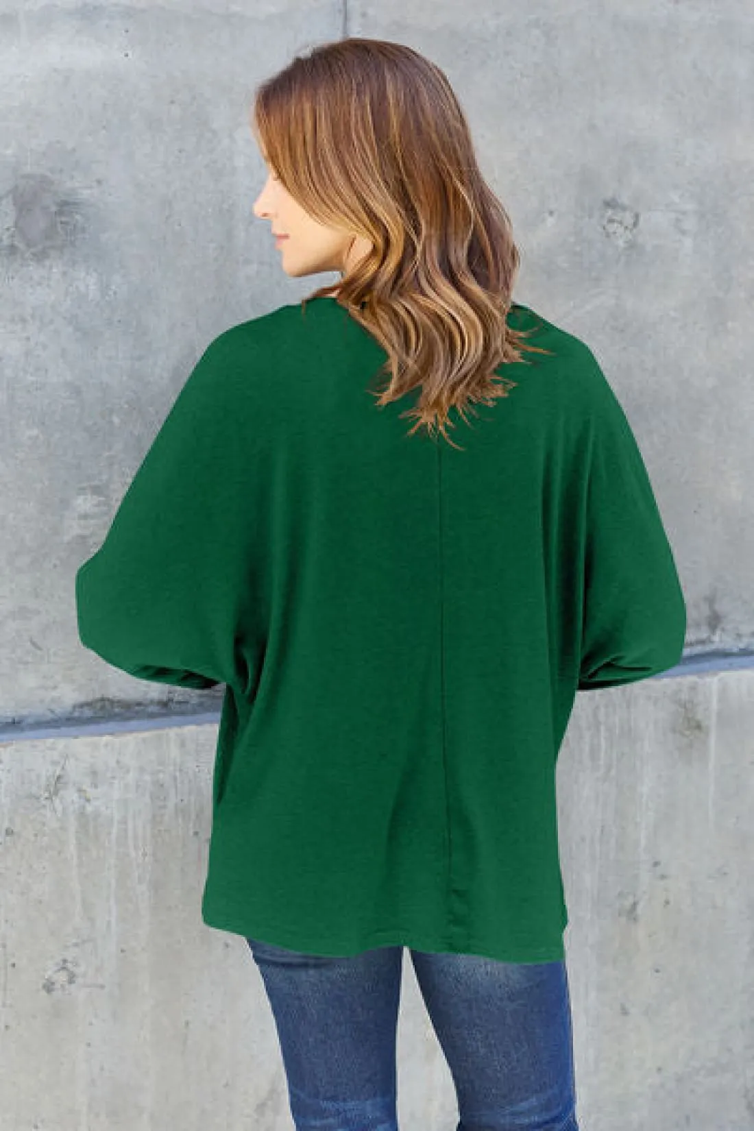 Long Sleeve Oversized Layering Tee