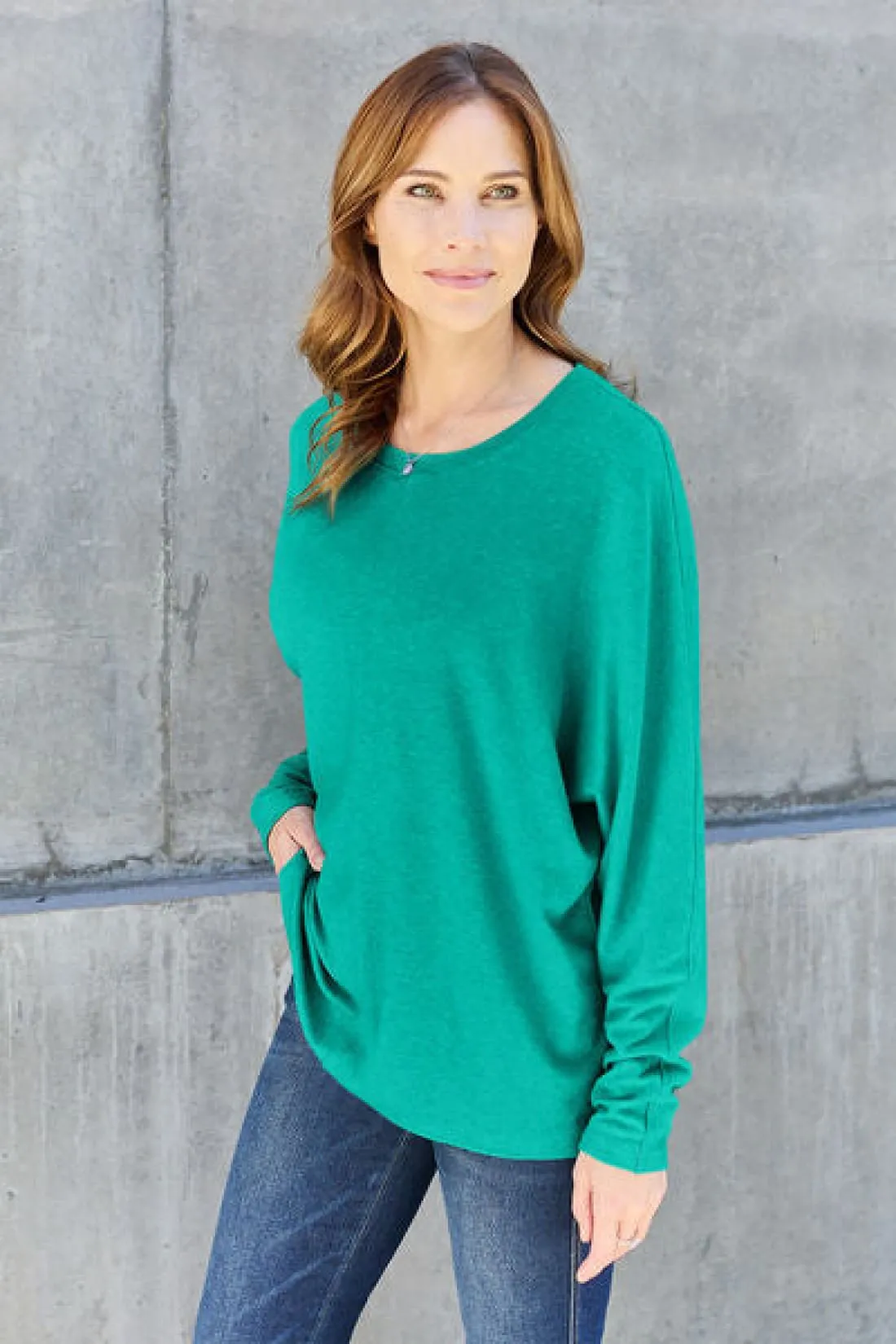 Long Sleeve Oversized Layering Tee