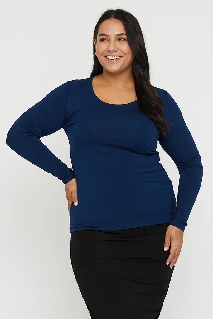 L/S Layering Top - Navy