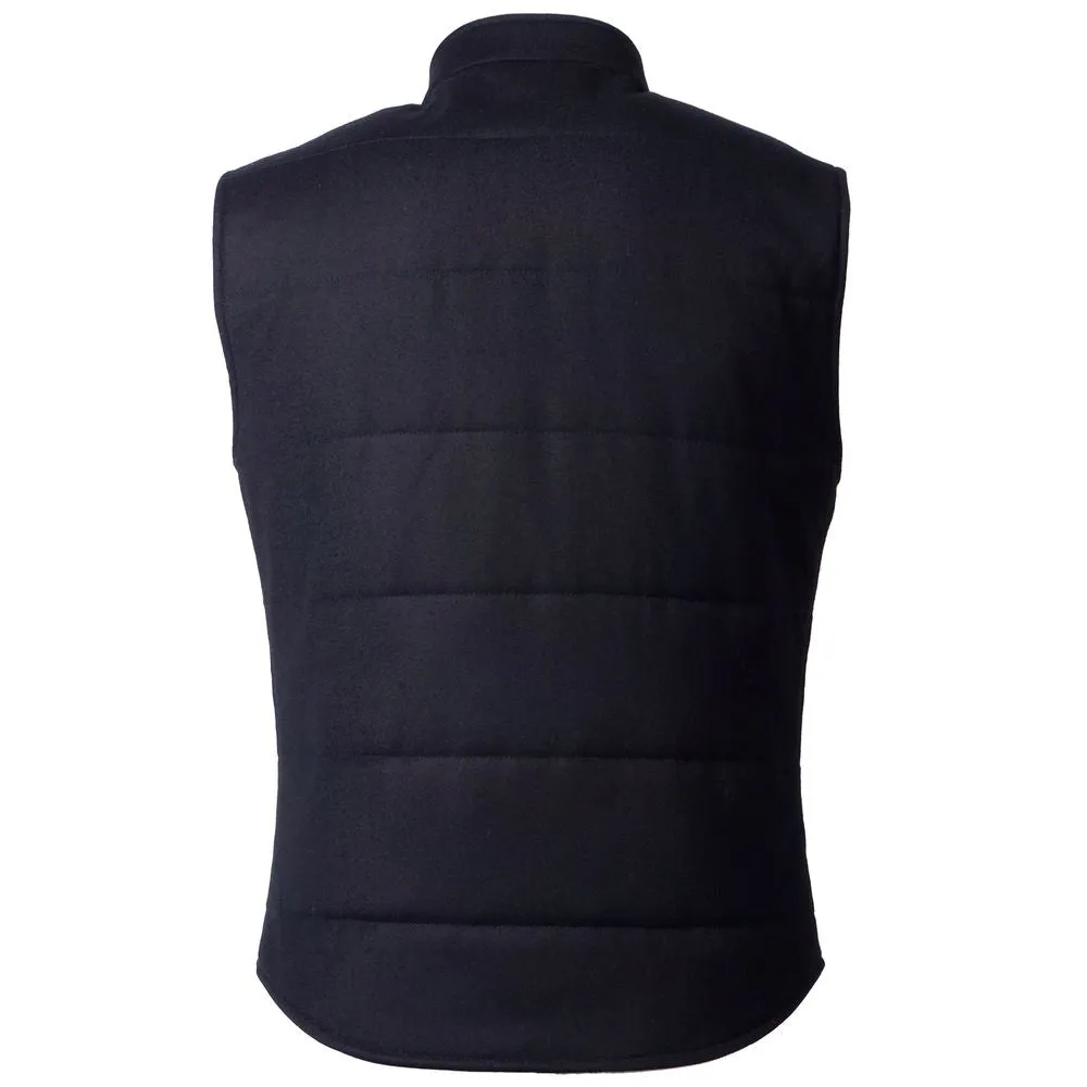 Made in Italy Elegant Wool Cashmere Blend Men's Vest