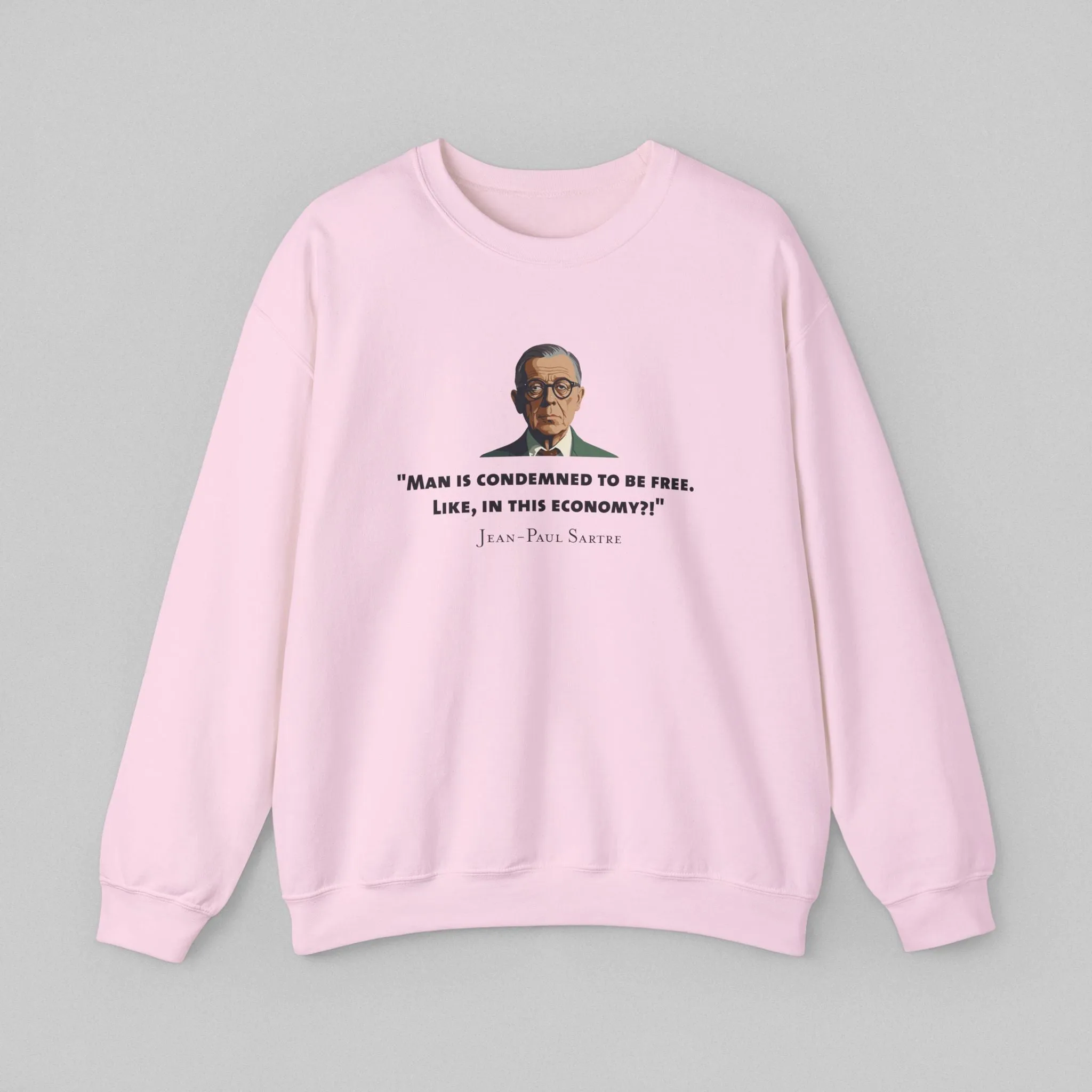 Man condemned - Sartre Women's Sweatshirt